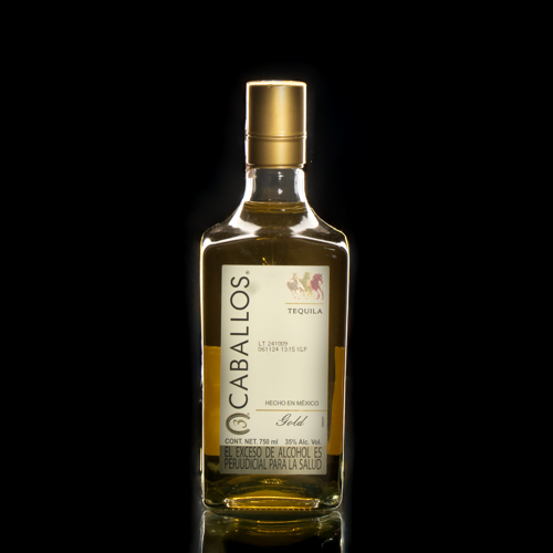 Tequila Tres Caballos Gold